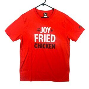 The Joy Of Fried Chicken KFC Logo T-Shirt M Unisex Cotton/Polyester Blend GUC